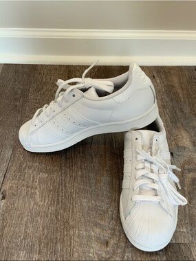 Adidas Superstar Shell Toe White Unisex Classic Sneakers